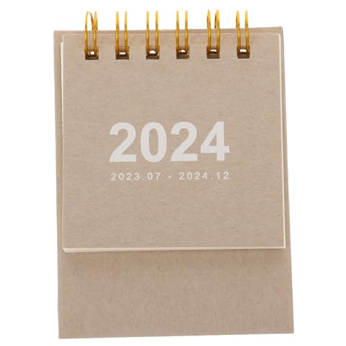 Angoily Mini Tischkalender Tragbarer Monatskalender Für Schreibtisch Design Als Und Praktische Tischdekoration von Angoily