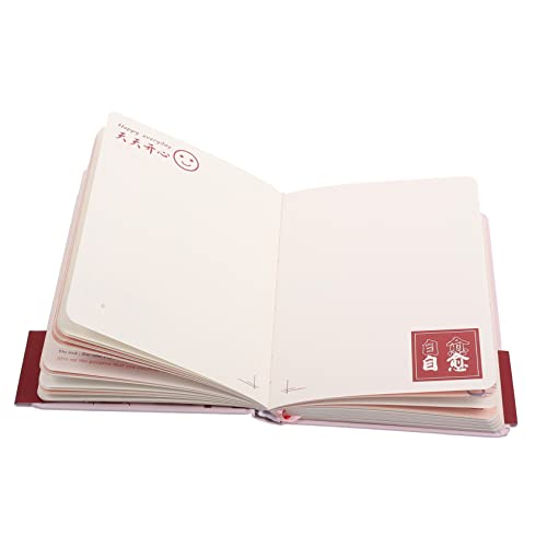 Angoily Notizbuch Notizblock für den täglichen Gebrauch kleiner Notizblock Unterlage schulzeug the notebook schülerkalender lustiger charakter notizblock Zubehör für das Schulbüro Papier von Angoily