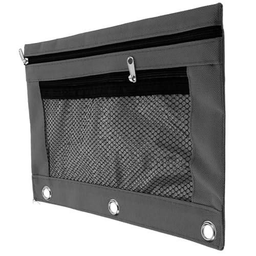 Angoily Ordnertasche Bleistiftbeutel Aus Oxford Ring Binder Mit Durchsichtiger Front Praktische Aktenaufbewahrungstasche Für Schule Und Reisen Angoily Ordnertasche Bleistiftbeutel Aus Oxford Ring Binder Mit Durchsichtiger Front Praktische Aktenaufbewahrungstasche Für Schule Und Reisen von Angoily