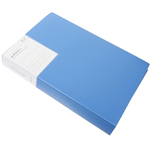 Angoily Rechnungsbuchalbum Stapelbar Fürs Büro Organizer Quittungsorganisation Rechnungsfächer Vinyl Reise Aktenordner Rechnungsordner Geschäfts Scheckheft Ordner von Angoily