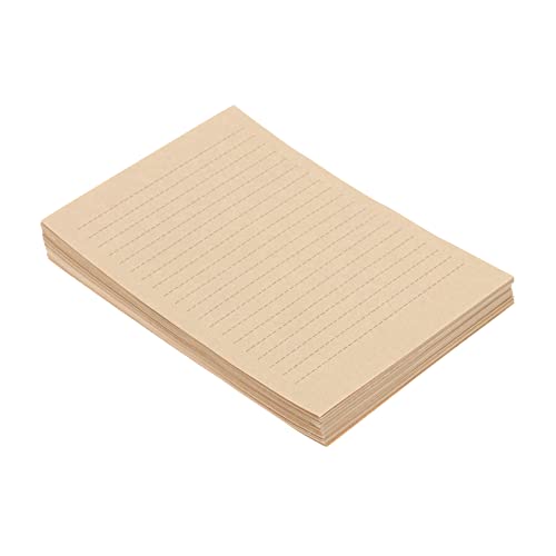 Angoily Retro-Briefpapier, Vintage-Kraftpapier, 21 x 15 cm, liniertes Briefpapier Angoily Retro-Briefpapier, Vintage-Kraftpapier, 21 x 15 cm, liniertes Briefpapier von Angoily