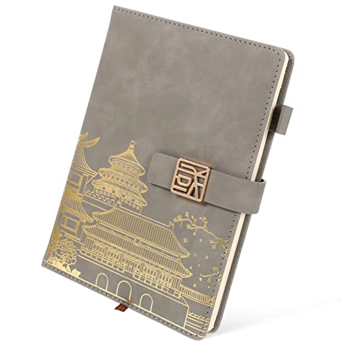 Angoily Retro-Notizbuch dekoratives Agenda-Notizbuch Tagesplaner Notizblock Wöchentliche Agenda -Tagebuch -Notfallplaner Notizblock lernen Beachten Sie Pads Kunstleder Grey Angoily Retro-Notizbuch dekoratives Agenda-Notizbuch Tagesplaner Notizblock Wöchentliche Agenda -Tagebuch -Notfallplaner Notizblock lernen Beachten Sie Pads Kunstleder Grey von Angoily