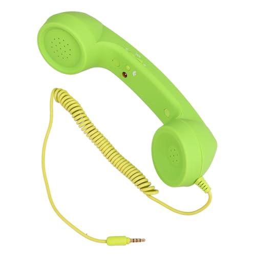 Angoily Retro -mikrofon Retro-Handy Universeller Telefonhörer Kunststoff-hörer Handy Hörer Kabelgebundenes Mobilteil Vintage-mobilteil Abs Hellgrün Angoily Retro -mikrofon Retro-Handy Universeller Telefonhörer Kunststoff-hörer Handy Hörer Kabelgebundenes Mobilteil Vintage-mobilteil Abs Hellgrün von Angoily