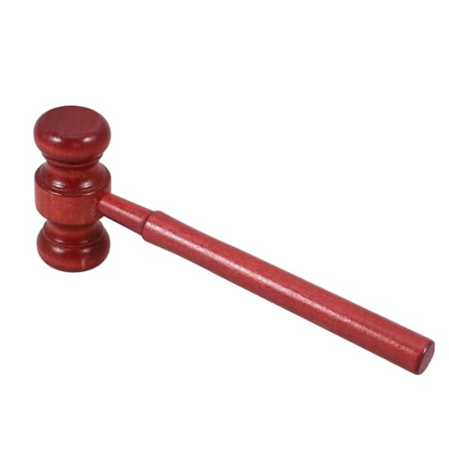Angoily Richterhammer Stütze Auktion Dame Cosplay Party Hammer-zubehör Hammerverzierung Holzhammer Beurteilen Anwaltshammer Mini-holzhammer Hammer Für Richter Holzhämmer Hölzern Brown von Angoily