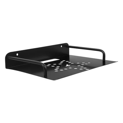 Angoily Router-Ständer Regal wandmontierte Aufbewahrungshalterung Decke wandmontierter Projektorhalter Wandhalterung für die Kamera im Wohnzimmer Aluminiumlegierung Black Angoily Router-Ständer Regal wandmontierte Aufbewahrungshalterung Decke wandmontierter Projektorhalter Wandhalterung für die Kamera im Wohnzimmer Aluminiumlegierung Black von Angoily