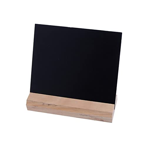Angoily Rustikale Mini Kreidetafel Für Hochzeiten Partys Und Events Kleine Beschriftbare Mit Stabiler Tischplatte Für Dekoration Und Preisschilder von Angoily