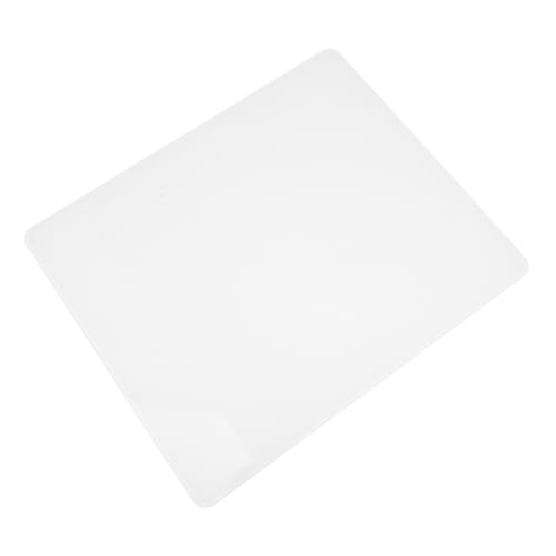 Angoily Rutschfestes Mauspad Schreibtisch Und gepolstert Ergonomisch Minimalistisch Blau Farbe Gaming - -Pad groß Mauspad-Spiele süße Mauspads Desktop-Pad Mousemat Acryl Weiß Angoily Rutschfestes Mauspad Schreibtisch Und gepolstert Ergonomisch Minimalistisch Blau Farbe Gaming - -Pad groß Mauspad-Spiele süße Mauspads Desktop-Pad Mousemat Acryl Weiß von Angoily
