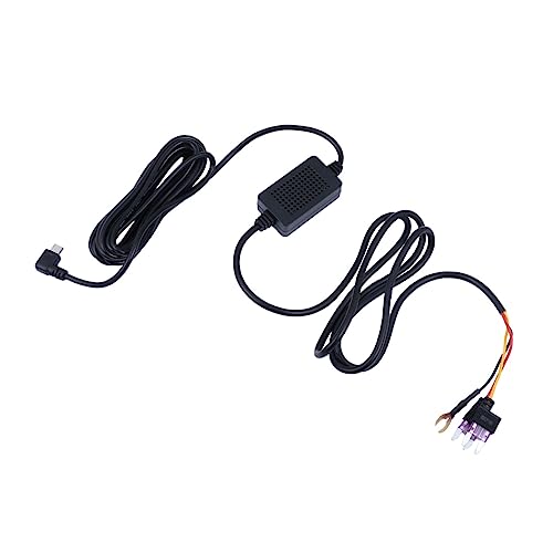 Angoily Stromkabel für Dashcam Auto-navigationskabel Abs-pc-material Kompakte Größe Dvr Mini-usb- von Angoily