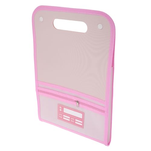 Angoily Testpapier Ordner Ordner Organizer Aktenordner Organizer Fächermappe Erweiterbarer Ordner Mit Trennwänden Schulbeleg Organizer Akkordeon Ordner Pink Pp Polypropylen von Angoily