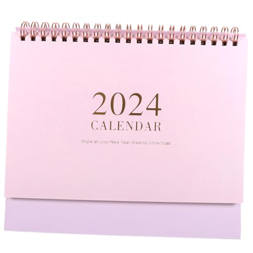 Angoily Tischkalender Im Einfachen Stil Freistehender Büro Kalender Praktischer Tischkalender Für Zuhause Design Für Terminplanung Und Bürodekoration von Angoily