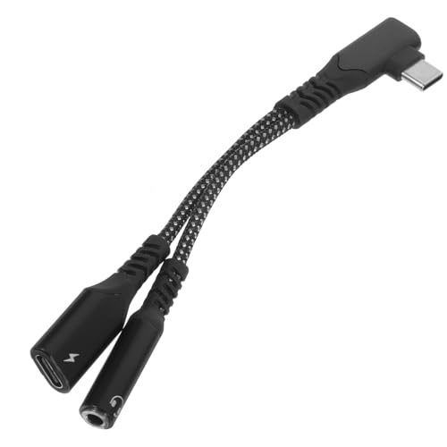 Angoily USB C Kopfhöreradapter mit Schnellladung Type C zu Aux Adapter für Gleichzeitigen von Kopfhörern Ladegerät Elegantes Design Kompatibel Angoily USB C Kopfhöreradapter mit Schnellladung Type C zu Aux Adapter für Gleichzeitigen von Kopfhörern Ladegerät Elegantes Design Kompatibel von Angoily