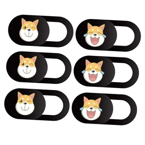 Angoily Webcam-Abdeckung Sicherheits-schiebeabdeckung Für Laptop Tablet 6 Stück Hundemuster Angoily Webcam-Abdeckung Sicherheits-schiebeabdeckung Für Laptop Tablet 6 Stück Hundemuster von Angoily