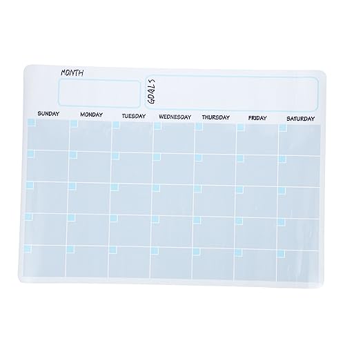 Angoily Wochenplan Kühlschrank Kalender Magnetischer Notizblock Wöchentlicher Magnetkalender klein kühlschrank planer kühlschrankzubehör Hausversorgung Aufkleber beachten das Haustier von Angoily