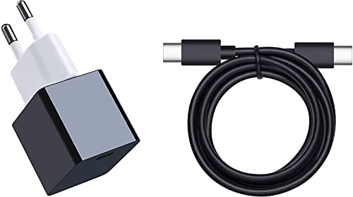 15 W-Ladegerät mit USB-C-Kabel, Typ-C-Stecker, für Fire HD 10 und Fire HD 8-Tablet von Angreat