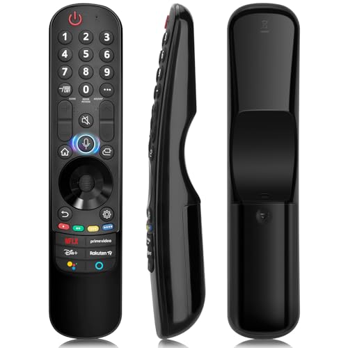 Magic Fernbedienung für LG Fernseher,Ersatz für Original Remote MR20GA MR21GA MR22GA MR23GA,Passend für LG UHD OLED QNED NanoCell 4K 8K Smart TV,mit Pointer und Sprachfunktion Magic Fernbedienung für LG Fernseher,Ersatz für Original Remote MR20GA MR21GA MR22GA MR23GA,Passend für LG UHD OLED QNED NanoCell 4K 8K Smart TV,mit Pointer und Sprachfunktion von Angrox
