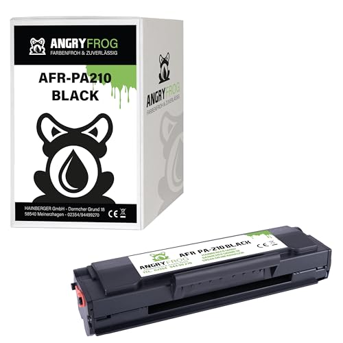 Angry Frog 1x Toner Kompatibel PA210 BK für Pantum P2502W P2500W M6550NW M6500W M6558NW M6608NW M6600NW von Angry Frog