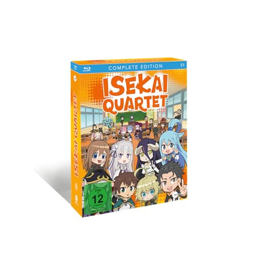Isekai Quartet - Staffel 1 - Gesamtausgabe - [Blu-ray] von AniMoon (Crunchyroll GmbH)