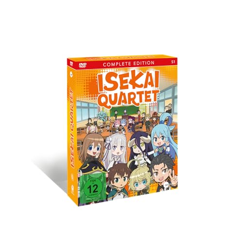 Isekai Quartet - Staffel 1 - Gesamtausgabe - [DVD] von AniMoon (Crunchyroll GmbH)