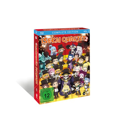 Isekai Quartet - Staffel 2 - Gesamtausgabe - [Blu-ray] von AniMoon (Crunchyroll GmbH)