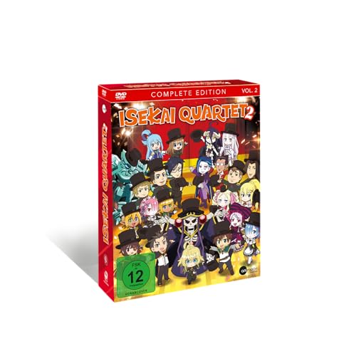 Isekai Quartet - Staffel 2 - Gesamtausgabe - [DVD] von AniMoon (Crunchyroll GmbH)