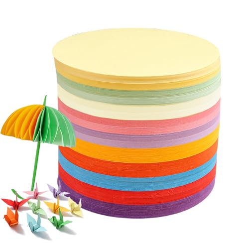 500 Stück Moderationskarten Set - 15cm Moderationskarten Runden, 10 Farben Metaplankarten Runden, Moderationskoffer Bunte Karten Lehrerbedarf für Büro Schule, Präsentation und Moderation, Vortrag 500 Stück Moderationskarten Set - 15cm Moderationskarten Runden, 10 Farben Metaplankarten Runden, Moderationskoffer Bunte Karten Lehrerbedarf für Büro Schule, Präsentation und Moderation, Vortrag von Anicy