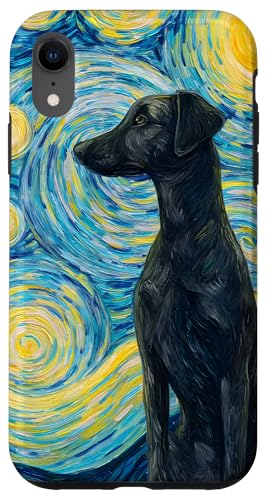 Hund Galaxy Night Starry Nature Hülle für iPhone XR Hund Galaxy Night Starry Nature Hülle für iPhone XR von Animal Designs by Dennex
