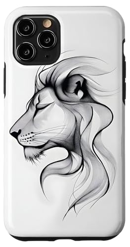 Ruhender Löwe Hülle für iPhone 11 Pro Ruhender Löwe Hülle für iPhone 11 Pro von Animal Designs by Dennex