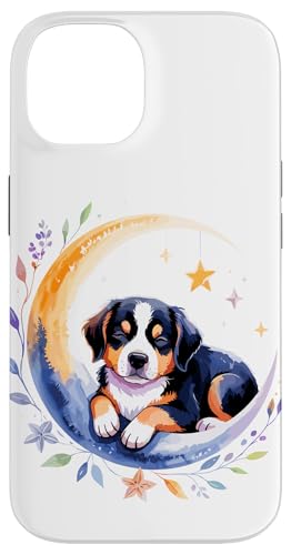 Crescent Moon Entlebucher Mountain Dog Hülle für iPhone 14 Crescent Moon Entlebucher Mountain Dog Hülle für iPhone 14 von Animal Dog Lover Gifts