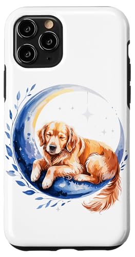 Crescent Moon Golden Retriever GR Dog Goldie Hülle für iPhone 11 Pro Crescent Moon Golden Retriever GR Dog Goldie Hülle für iPhone 11 Pro von Animal Dog Lover Gifts