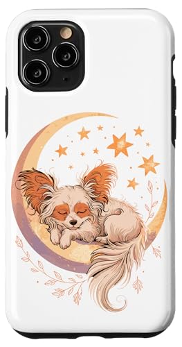 Crescent Moon Papillon Dog Continental Toy Spaniel Hülle für iPhone 11 Pro Crescent Moon Papillon Dog Continental Toy Spaniel Hülle für iPhone 11 Pro von Animal Dog Lover Gifts