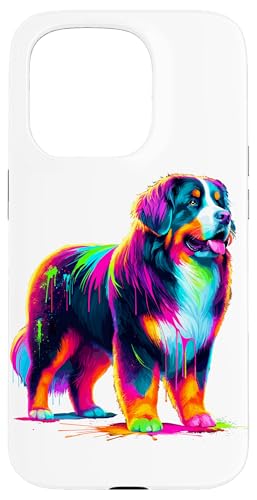 Dripping Paint Art Bernese Mountain Dog Berner Hülle für iPhone 15 Pro Dripping Paint Art Bernese Mountain Dog Berner Hülle für iPhone 15 Pro von Animal Dog Lover Gifts