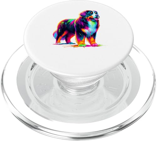 Dripping Paint Art Bernese Mountain Dog Berner PopSockets PopGrip für MagSafe Dripping Paint Art Bernese Mountain Dog Berner PopSockets PopGrip für MagSafe von Animal Dog Lover Gifts