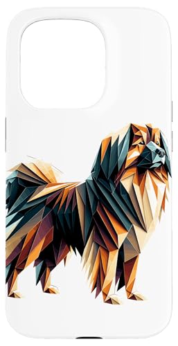 Origami Art Tibetan Spaniel Hülle für iPhone 15 Pro Origami Art Tibetan Spaniel Hülle für iPhone 15 Pro von Animal Dog Lover Gifts
