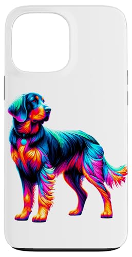 Paint Art Bavarian Mountain Scent Hound Hülle für iPhone 13 Pro Max von Animal Dog Lover Gifts