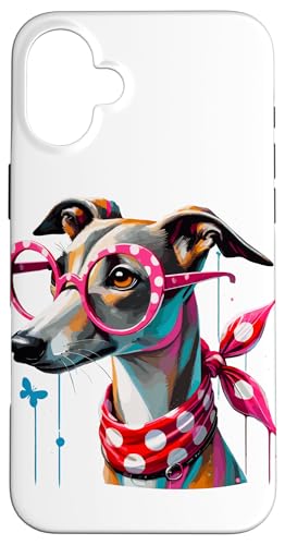 Paint Art Greyhound English Sighthound Painter Artist Hülle für iPhone 16 Plus Paint Art Greyhound English Sighthound Painter Artist Hülle für iPhone 16 Plus von Animal Dog Lover Gifts