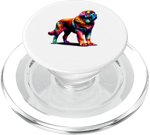 Paint Art Mastiff Mastiffs PopSockets PopGrip für MagSafe von Animal Dog Lover Gifts