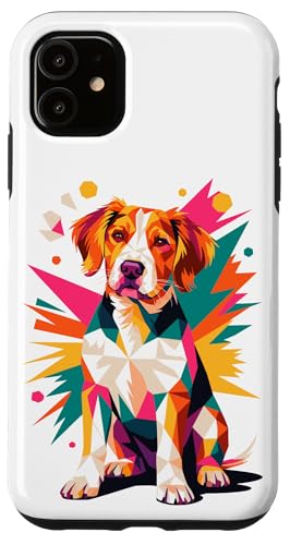 Polygonal Abstract Art Brittany Dog Brittany Spaniel Hülle für iPhone 11 Polygonal Abstract Art Brittany Dog Brittany Spaniel Hülle für iPhone 11 von Animal Dog Lover Gifts