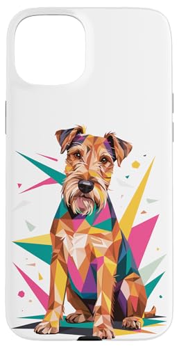 Polygonal Abstract Art Irish Terrier Hülle für iPhone 15 Plus Polygonal Abstract Art Irish Terrier Hülle für iPhone 15 Plus von Animal Dog Lover Gifts