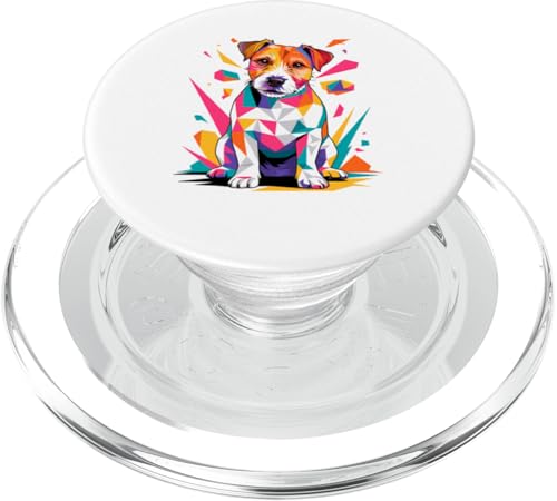 Polygonal Abstract Art Jack Russell Terrier PopSockets PopGrip für MagSafe Polygonal Abstract Art Jack Russell Terrier PopSockets PopGrip für MagSafe von Animal Dog Lover Gifts