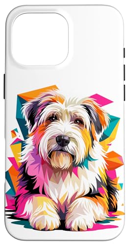Polygonal Abstract Art Old English Sheepdog Hülle für iPhone 16 Pro Max Polygonal Abstract Art Old English Sheepdog Hülle für iPhone 16 Pro Max von Animal Dog Lover Gifts