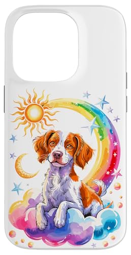 Rainbow Clouds Brittany Dog Brittany Spaniel Hülle für iPhone 14 Pro Rainbow Clouds Brittany Dog Brittany Spaniel Hülle für iPhone 14 Pro von Animal Dog Lover Gifts