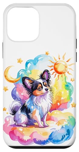 Rainbow Clouds Papillon Dog Continental Toy Spaniel Hülle für iPhone 12 mini Rainbow Clouds Papillon Dog Continental Toy Spaniel Hülle für iPhone 12 mini von Animal Dog Lover Gifts