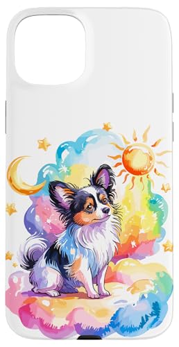 Rainbow Clouds Papillon Dog Continental Toy Spaniel Hülle für iPhone 15 Plus Rainbow Clouds Papillon Dog Continental Toy Spaniel Hülle für iPhone 15 Plus von Animal Dog Lover Gifts