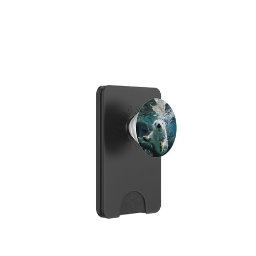 Entzückender Seeotter niedliche Tierwelt PopSockets PopWallet für MagSafe Entzückender Seeotter niedliche Tierwelt PopSockets PopWallet für MagSafe von Animal Lover Otter Accessories