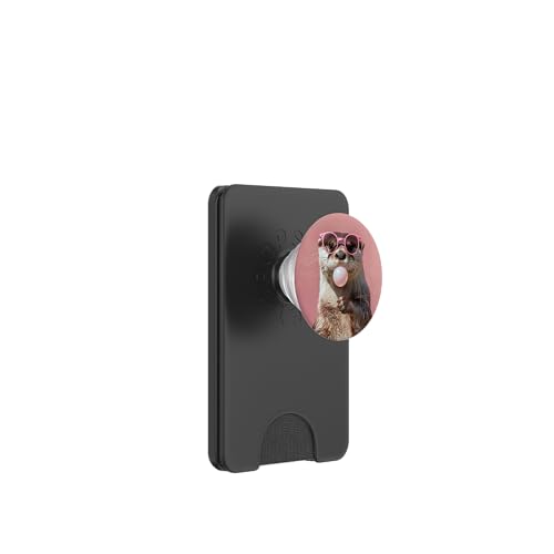 Lustiges Otter-Kaugummi PopSockets PopWallet für MagSafe Lustiges Otter-Kaugummi PopSockets PopWallet für MagSafe von Animal Lover Otter Accessories