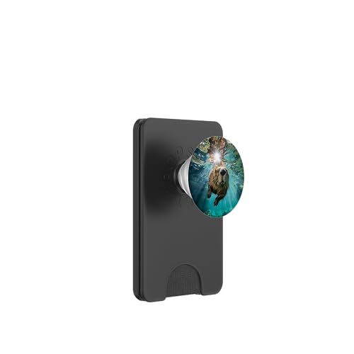 Niedlicher Seeotter lustig PopSockets PopWallet für MagSafe Niedlicher Seeotter lustig PopSockets PopWallet für MagSafe von Animal Lover Otter Accessories