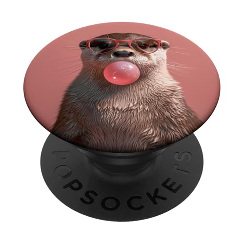 Süßer Otter Kaugummi PopSockets Klebender PopGrip Süßer Otter Kaugummi PopSockets Klebender PopGrip von Animal Lover Otter Accessories