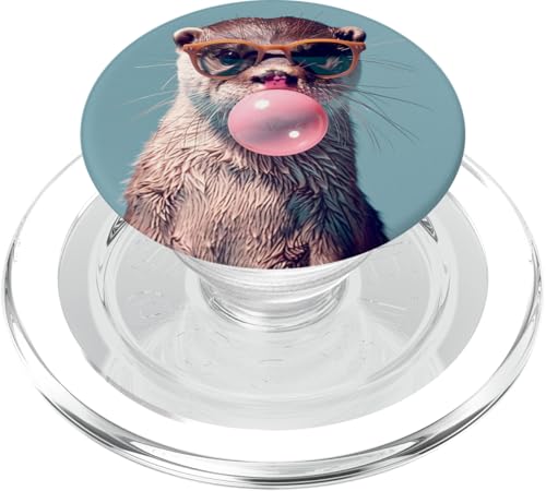 Süßer Otter Kaugummi PopSockets PopGrip für MagSafe Süßer Otter Kaugummi PopSockets PopGrip für MagSafe von Animal Lover Otter Accessories