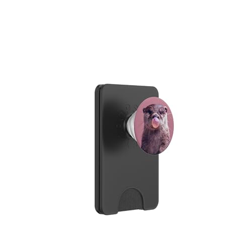 Süßer Otter Kaugummi PopSockets PopWallet für MagSafe Süßer Otter Kaugummi PopSockets PopWallet für MagSafe von Animal Lover Otter Accessories