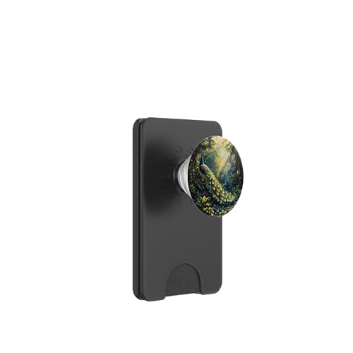 Pfauenvogel Pfauenfeder PopSockets PopWallet für MagSafe Pfauenvogel Pfauenfeder PopSockets PopWallet für MagSafe von Animal Lover Peacock Accessories